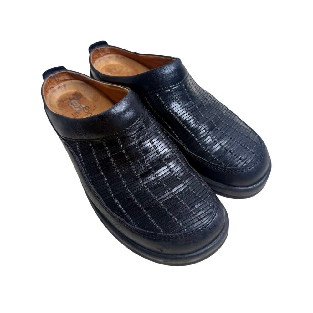 BIRKENSTOCK FOOTPRINTS Women's 41 US 10 Ashby Clogs Comfort Shoes Black Leather